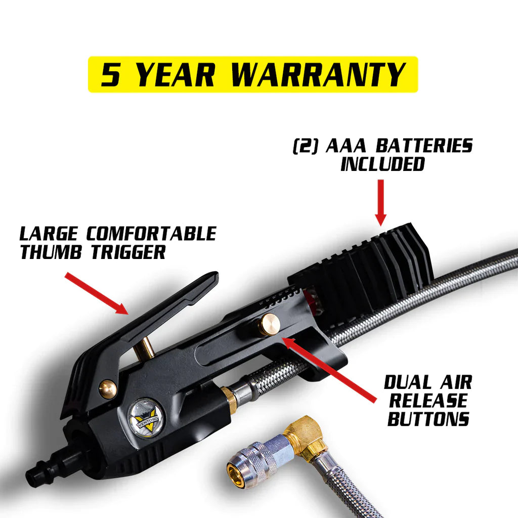 OVERLANDER SAFETY SERIES - 60 PSI DIGITAL VENTOSO TIRE INFLATOR