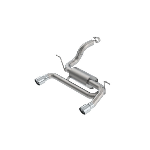 Jeep Wrangler JL 2.0L 18-26 S-Type Axle-Back Exhaust, Chrome Tips