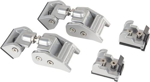 Rugged Ridge Hood Catches, Silver 18-22 Jeep Wrangler JL& Gladiator JT 19-22