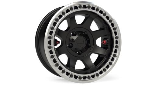 Teraflex Olympus Beadlock Off-Road Rims - 5x5 - -25mm - Metallic Black
