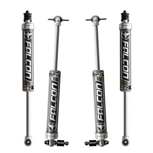 JK 4dr: Falcon SP2 2.1 Monotube Shock Kit (1.5–2.5” Lift)