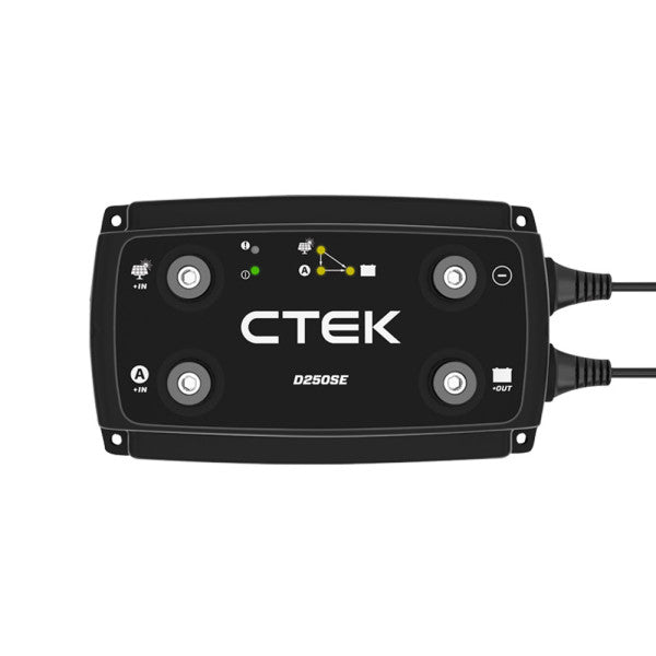 CTEK D250SE, 12V, 20A, Dual Battery Management System With Solar Control