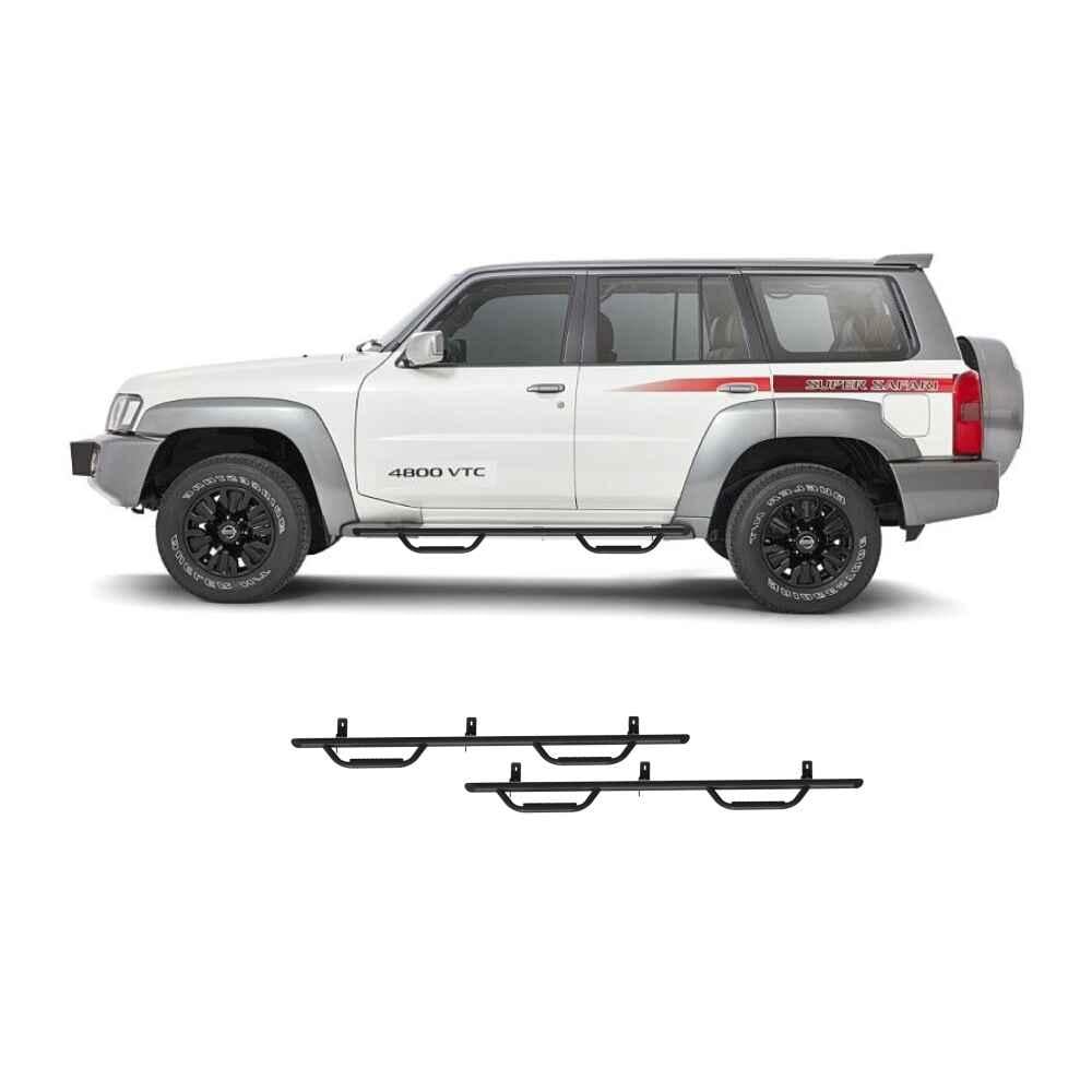 MBI Side Steps for Nissan Patrol Fitek Sedan