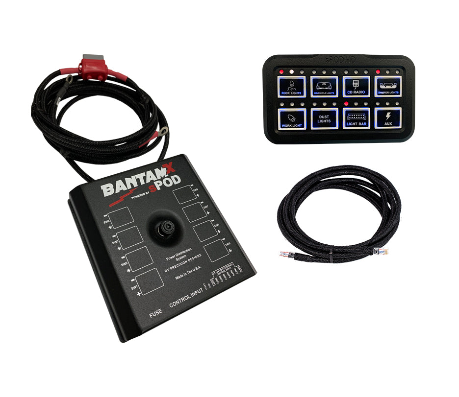 sPOD BANTAMX HD UNIVERSAL 8 Switches