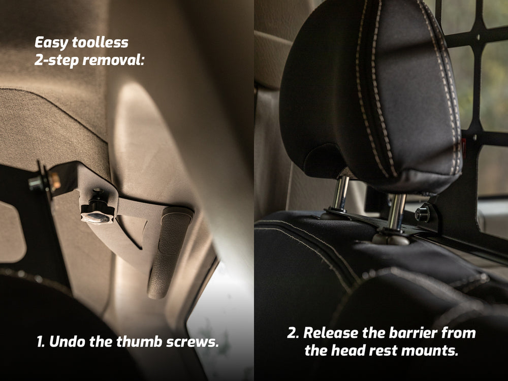 Light Cargo & Pet Barrier to suit Nissan Patrol Y61 GU