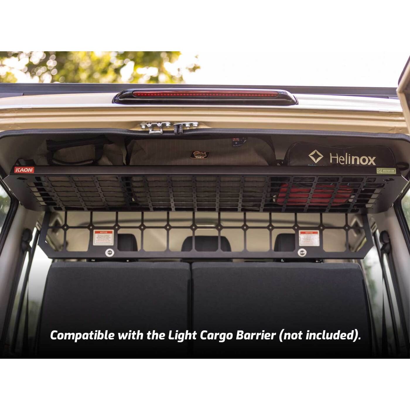 Standalone Rear Roof Shelf to suit Toyota Land Cruiser LC76