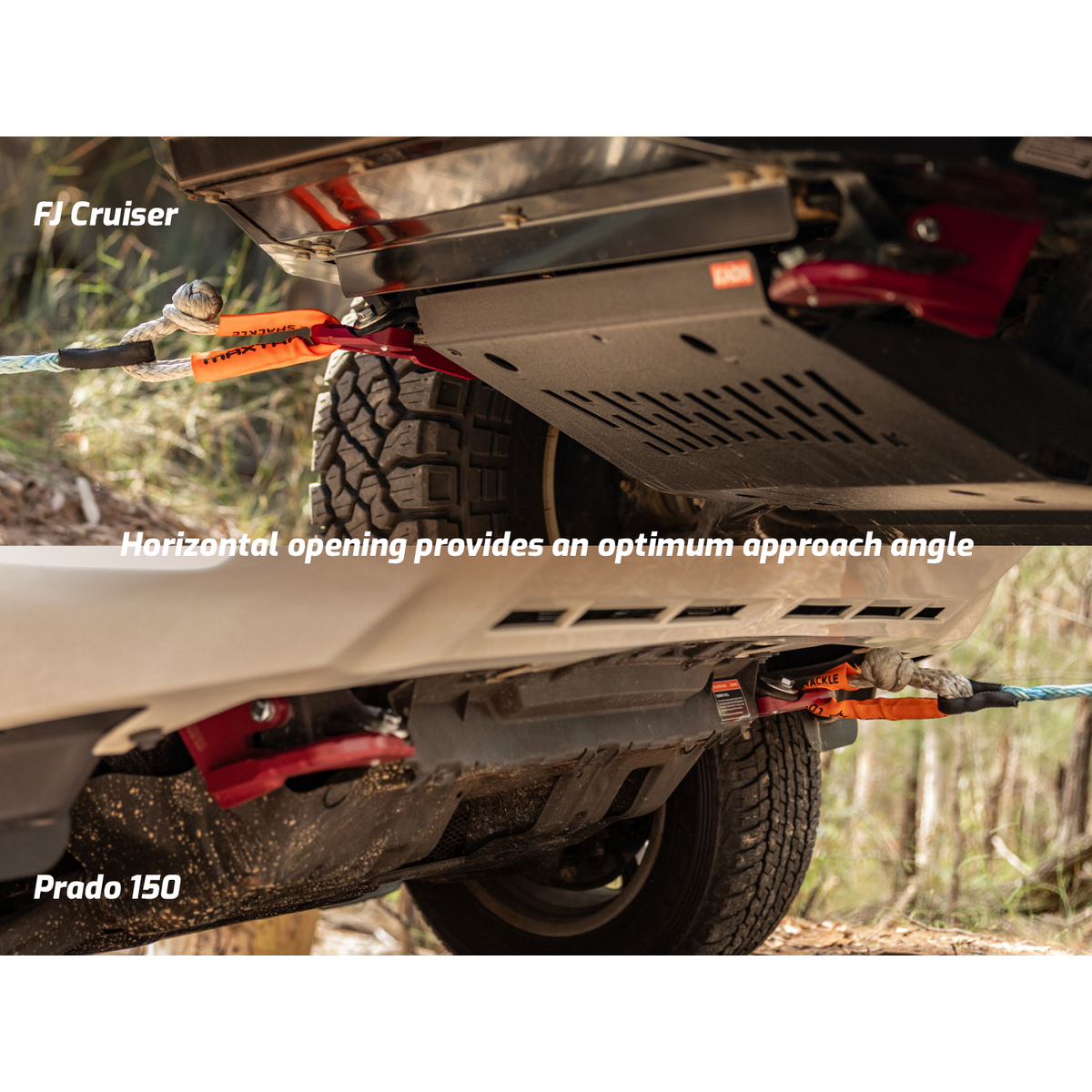Recovery Tow Points to suit Toyota Prado 150