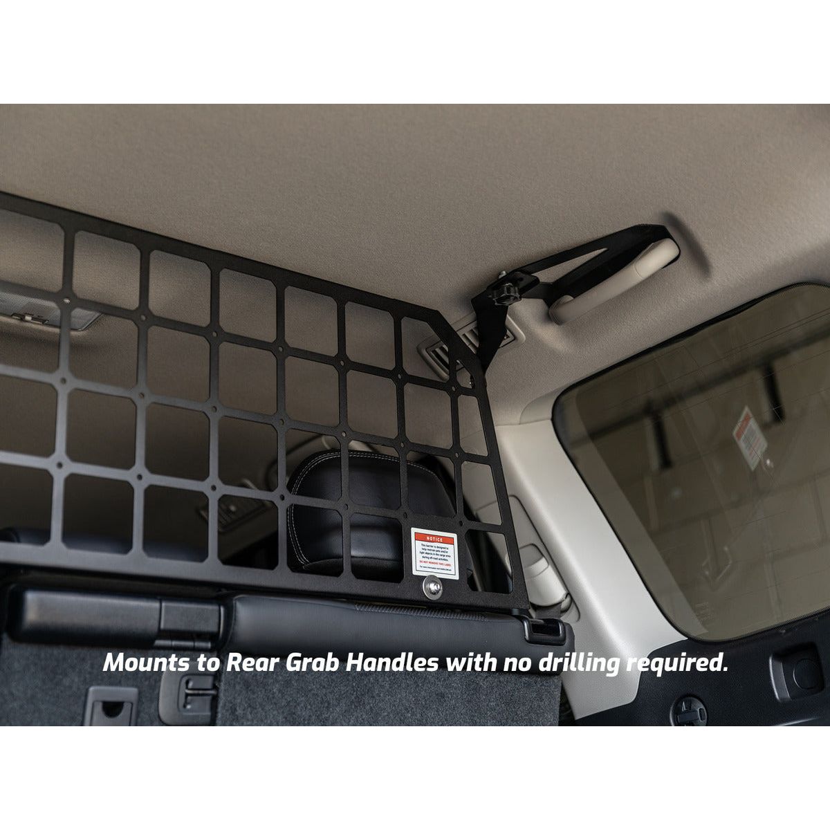 Light Cargo & Pet Barrier to suit Toyota Prado 150