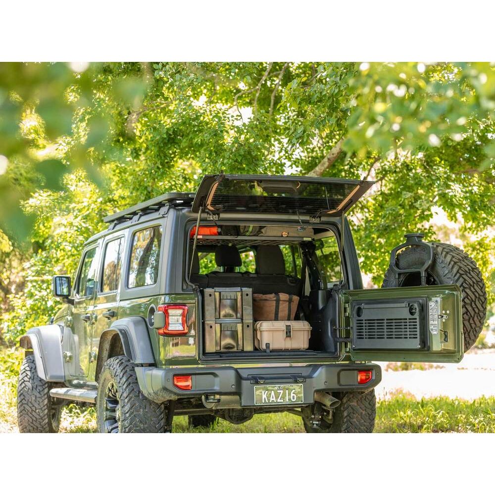 Standalone Rear Roof Shelf to suit Jeep Wrangler