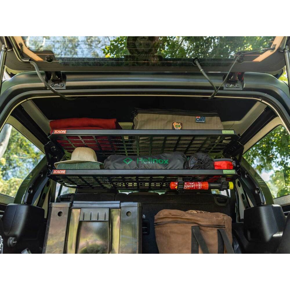Standalone Rear Roof Shelf to suit Jeep Wrangler