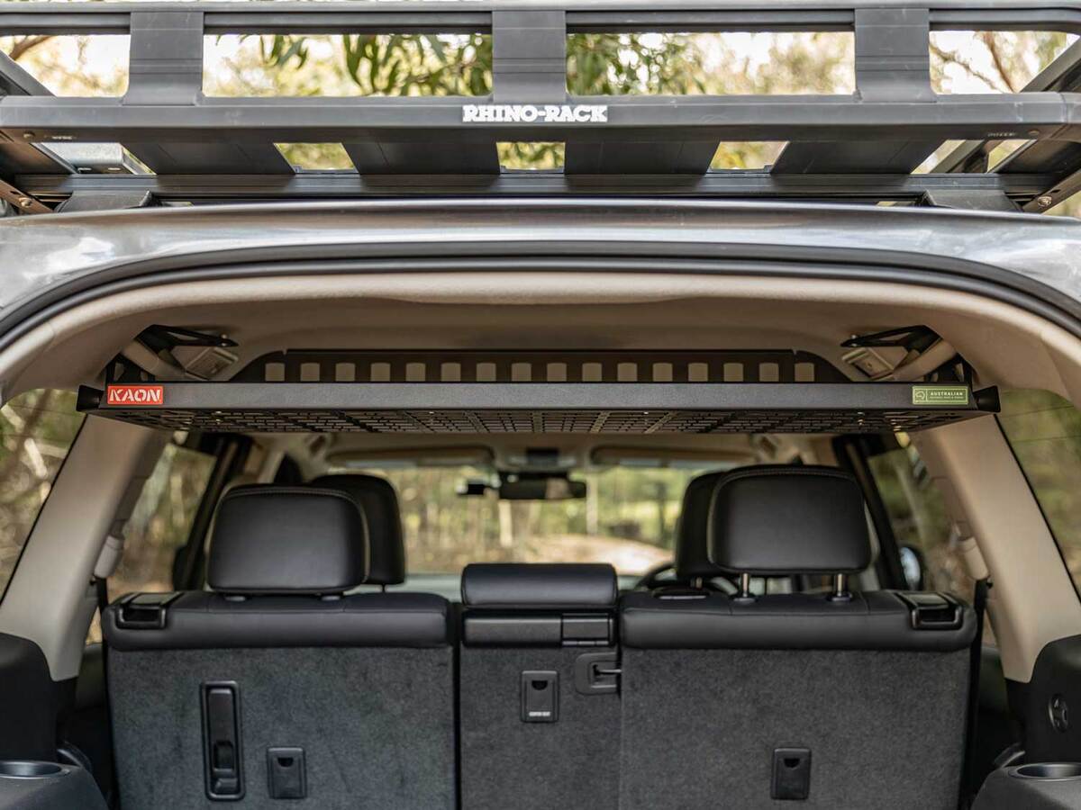 Standalone Rear Roof Shelf to suit Toyota Prado 150