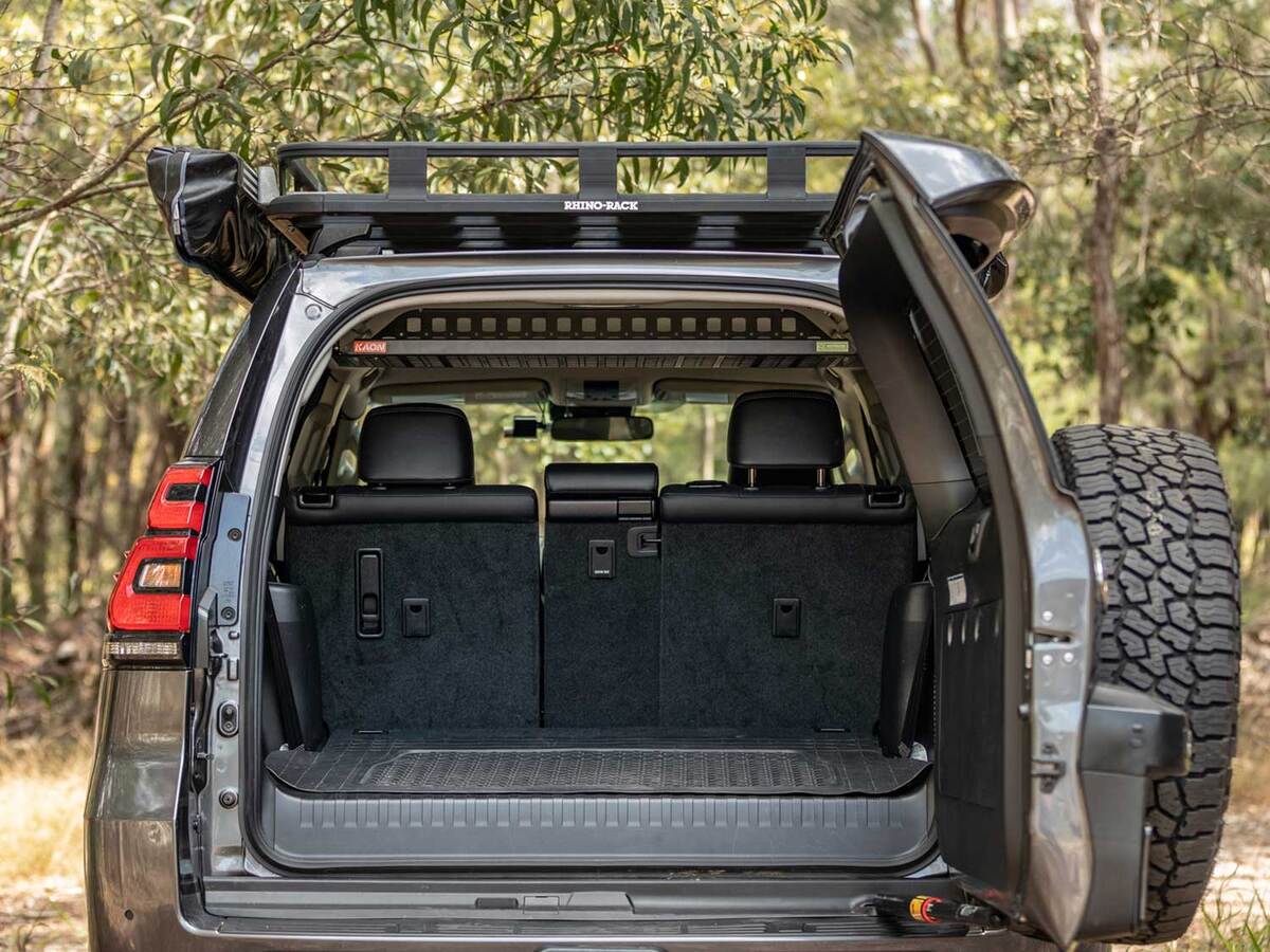 Standalone Rear Roof Shelf to suit Toyota Prado 150