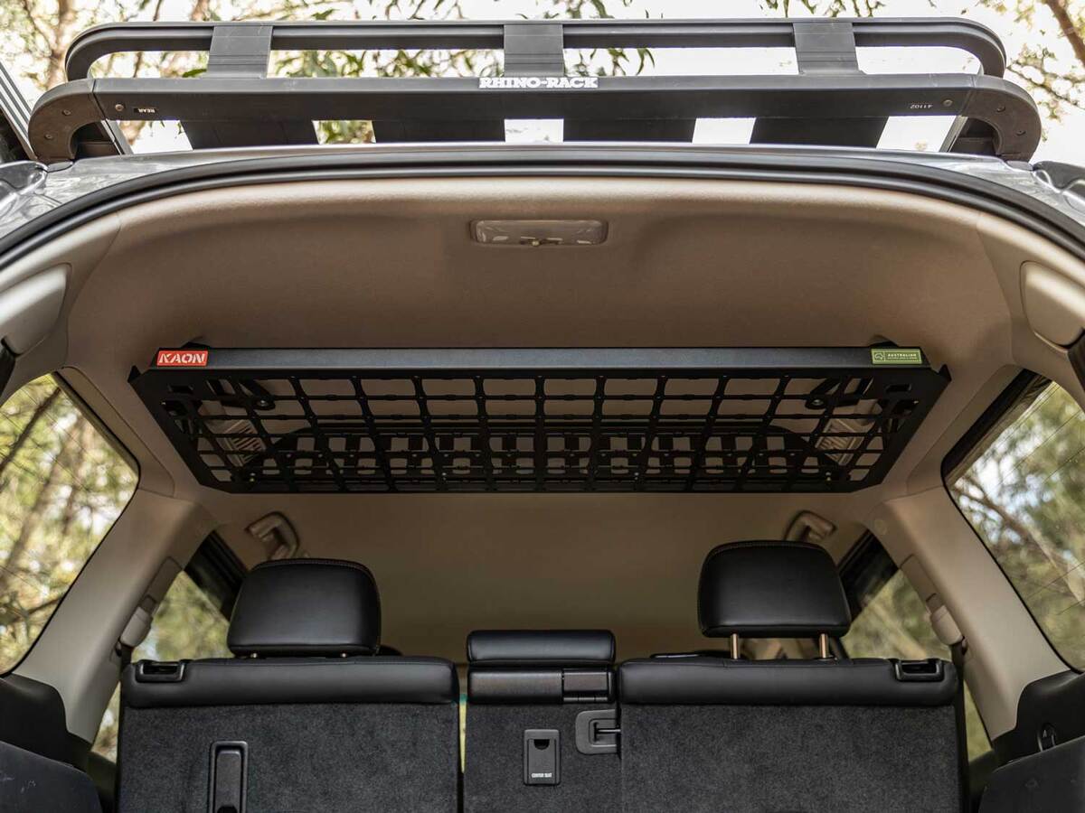 Standalone Rear Roof Shelf to suit Toyota Prado 150