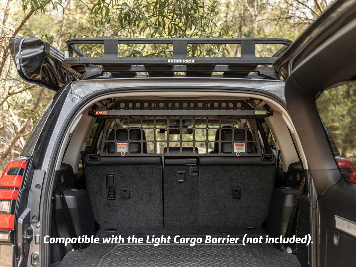 Standalone Rear Roof Shelf to suit Toyota Prado 150
