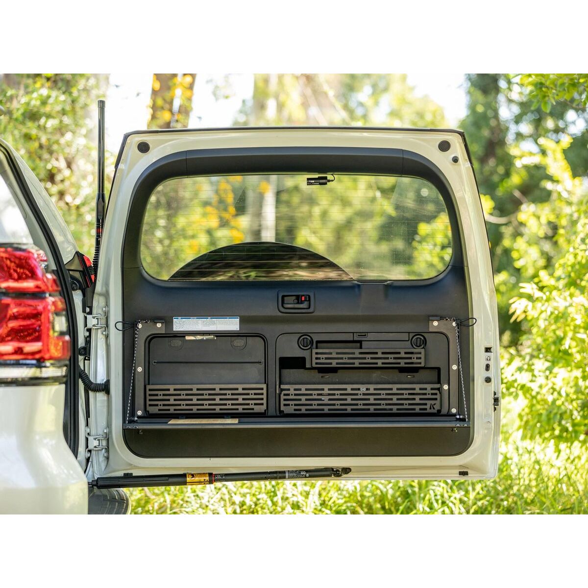 Rear Door Utensil Cage to suit Toyota Prado 150