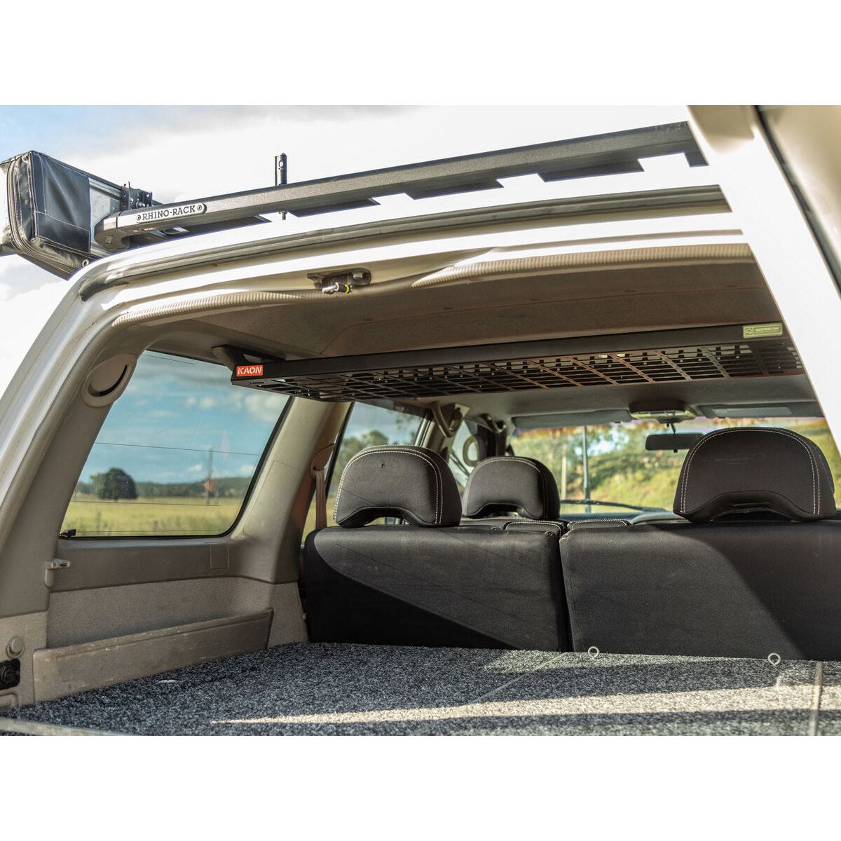 رف سقف خلفي مستقل يناسب سيارة نيسان باترول GU Y61