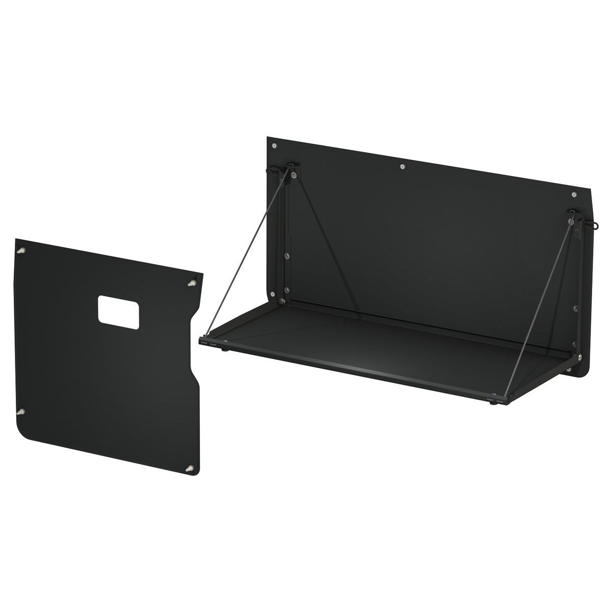 Rear Door Drop Down Table & Door Cards to suit Nissan Patrol Y61 GU