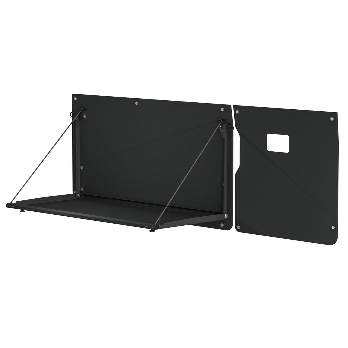 Rear Door Drop Down Table & Door Cards to suit Nissan Patrol Y61 GU