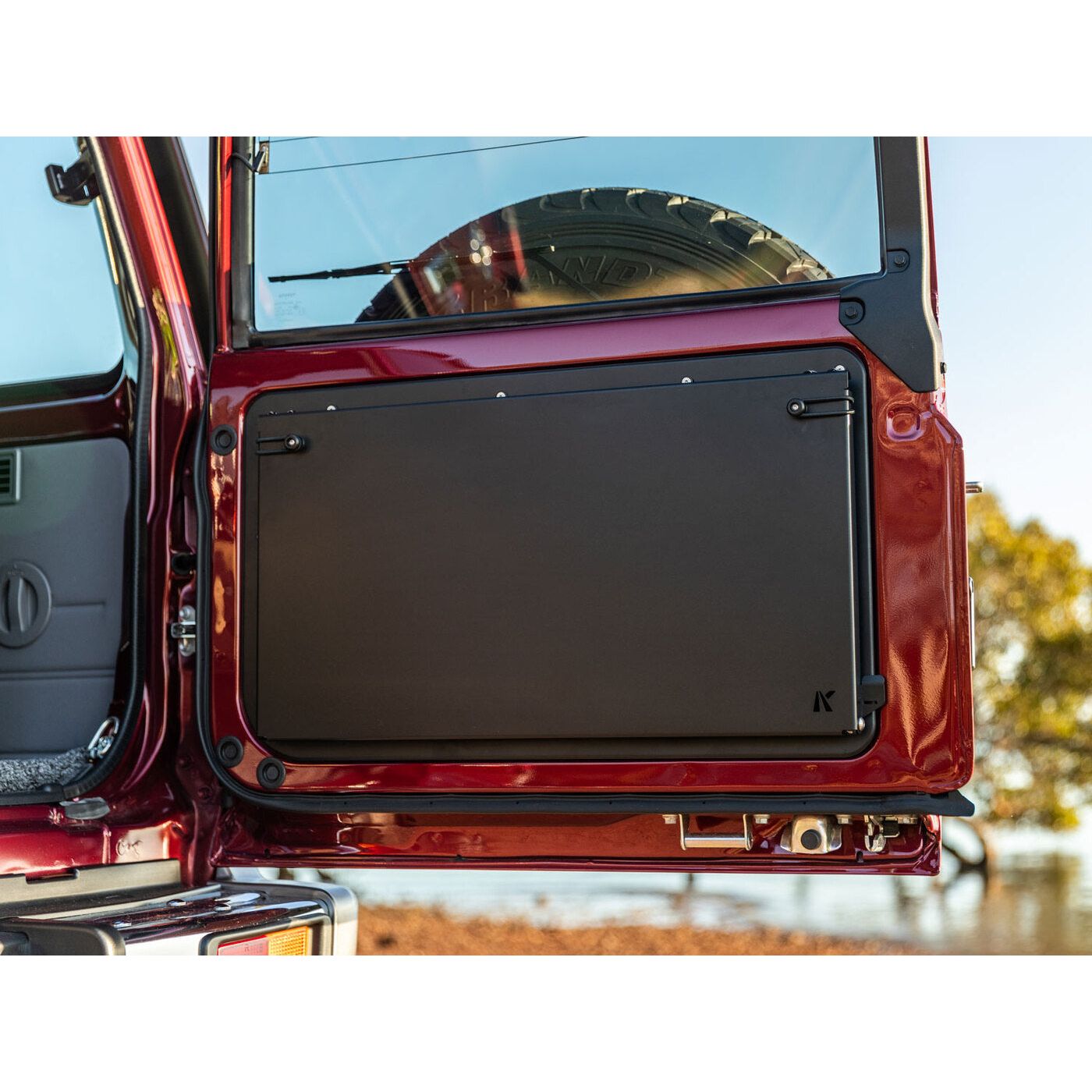 Rear Door Drop Down Table & Door Cards to suit Toyota Land Cruiser 70 Series