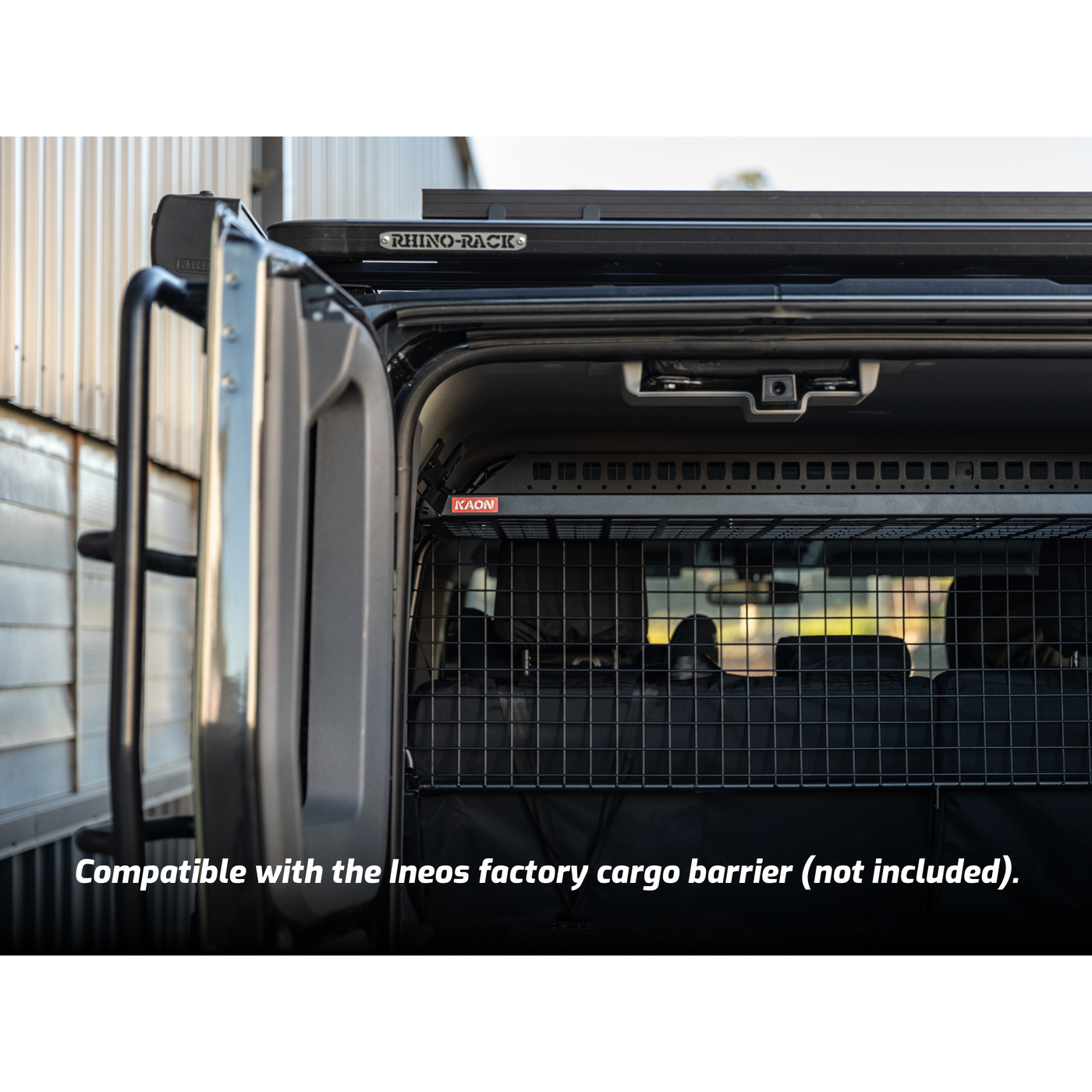 Standalone Rear Roof Shelf to suit Ineos Grenadier