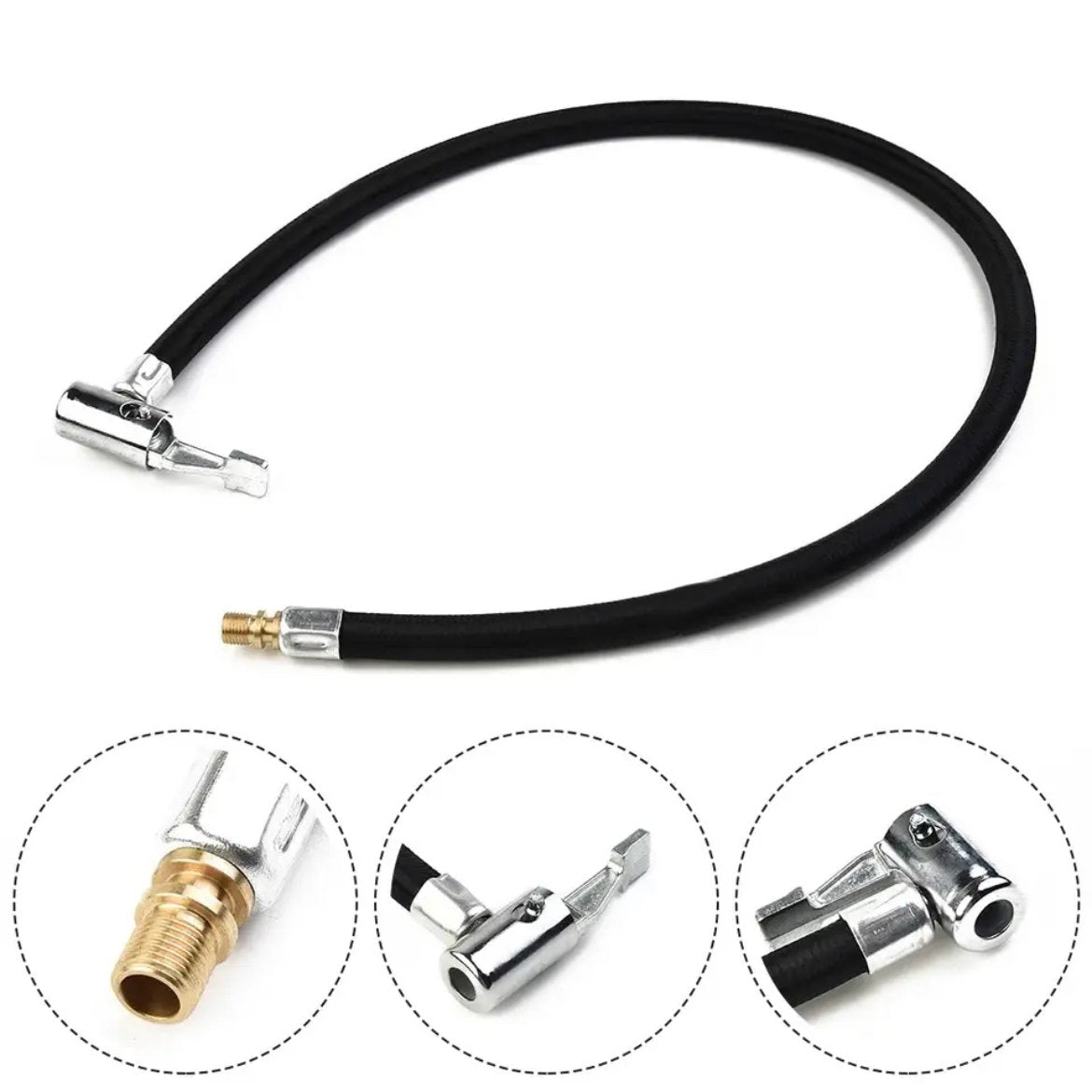 Inflator hose adapter