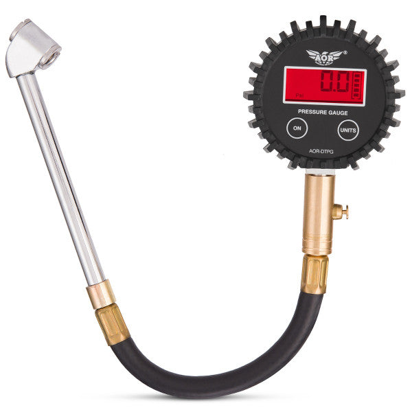 AOR Digital Tire Pressure Gauge With Pouch