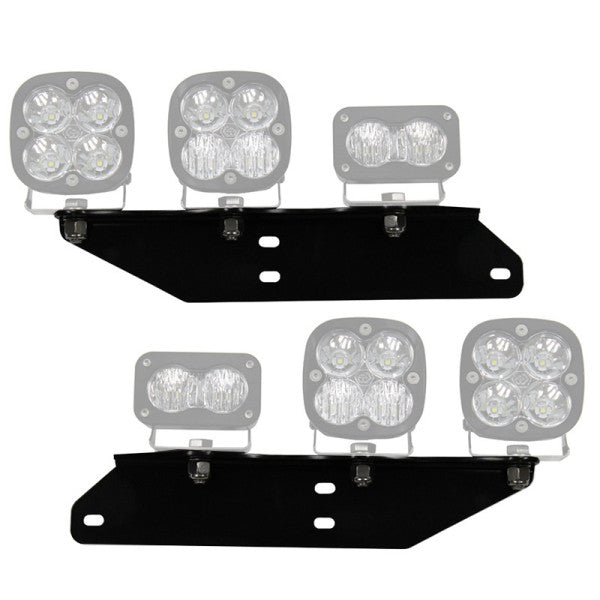 Ford F150 Raptor 17-24 Triple Mount Pocket Lights Fog Light Brackets