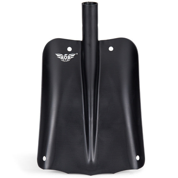 Extendable Aluminum Shovel, Black