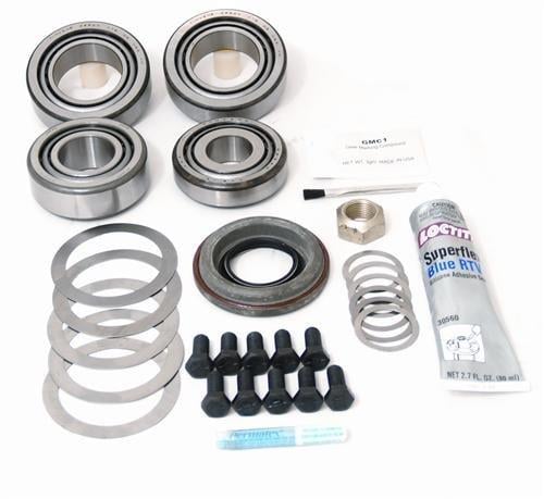 Dana 30 Front Axle Jeep Wrangler JK Ring and Pinion Master Install Kit Revolution Gear