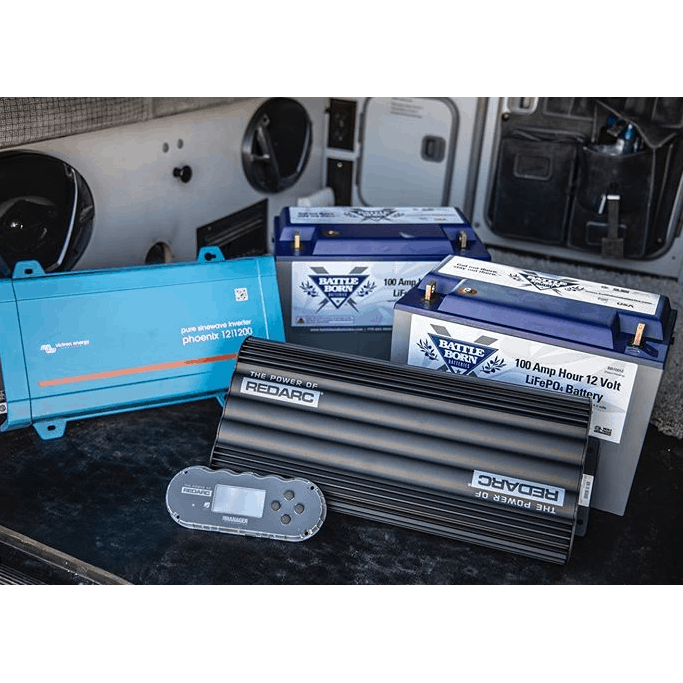 بطارية باتل بورن 100 أمبير/ساعة 12 فولت LiFePO4 ذات الدورة العميقة