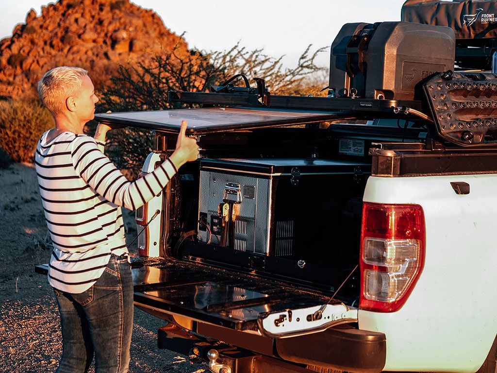 PRO STAINLESS STEEL  CAMP TABLE KIT (Under-Rack Table)