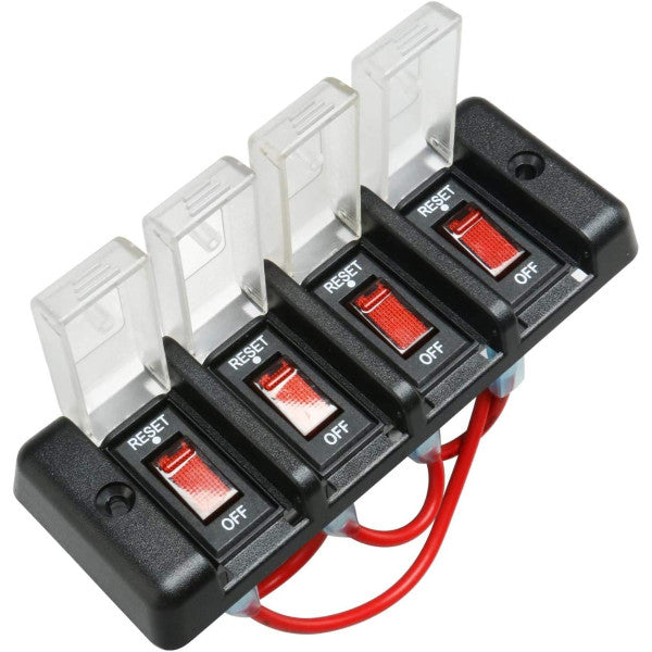 Marine Grade Switch Panel - 4 x switches