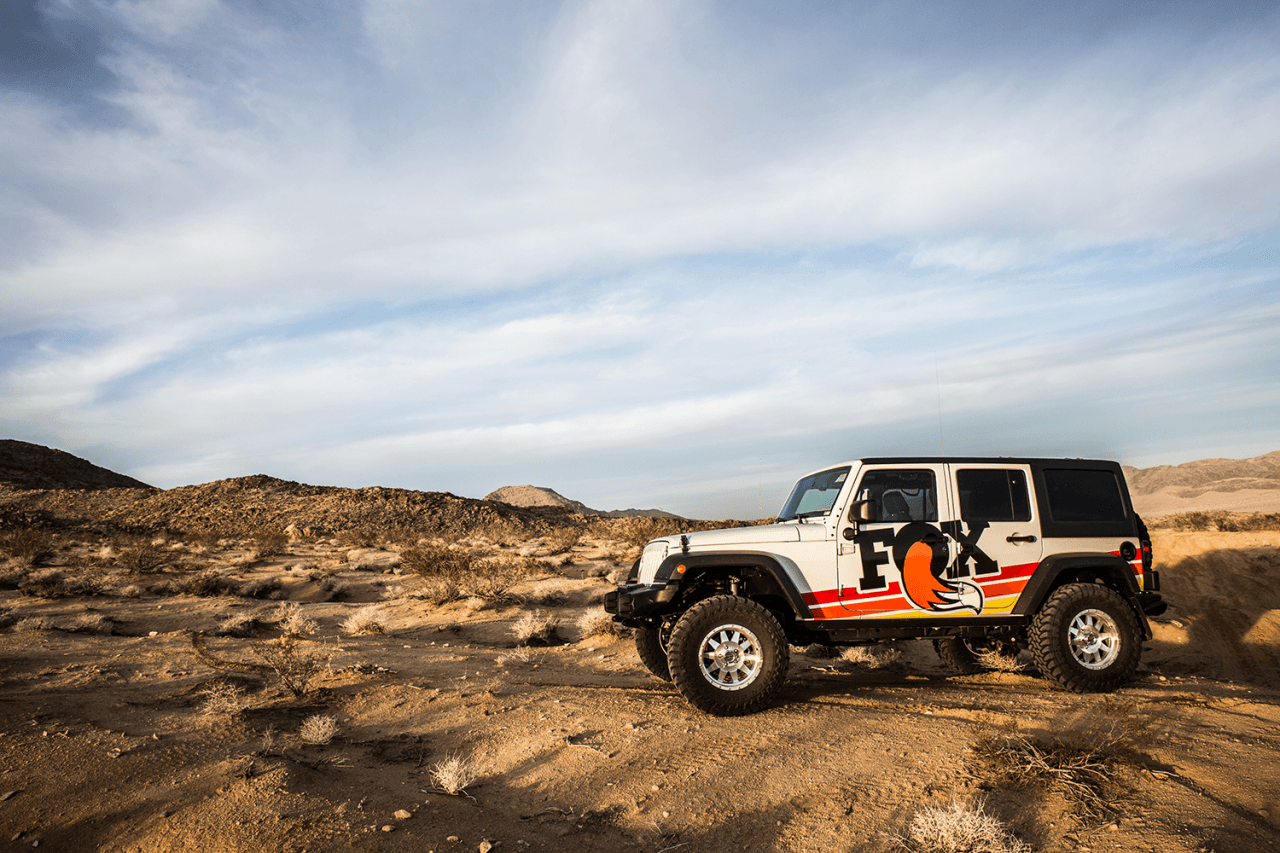 ممتص صدمات خلفي IFP لسيارة جيب JK Wrangler Fox 2.0 برفع 0-1 بوصة