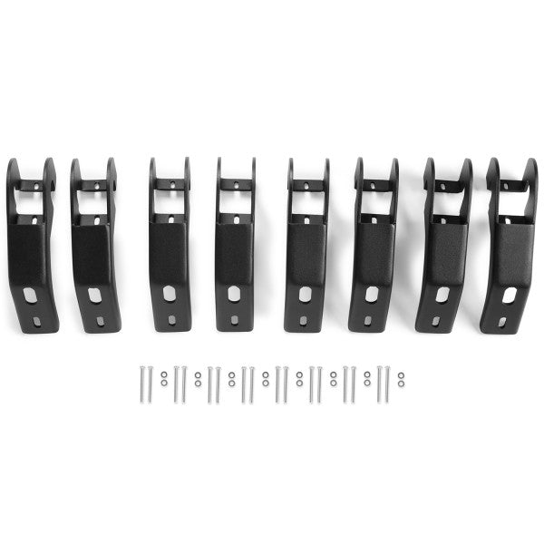 Ineos Grenadier 22-24 Roof Rack Pipe Mounted Brackets Set of 8, Adventure Series