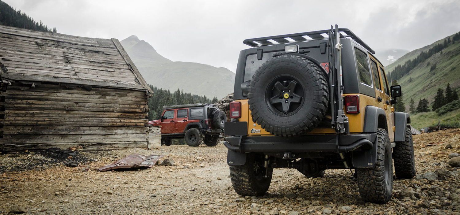 مجموعة حامل إطارات AEV JK