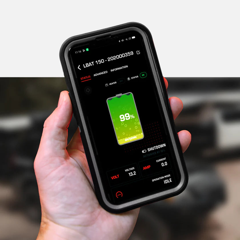 بطارية ليثيوم Alpha150 12 فولت 150 أمبير/ساعة