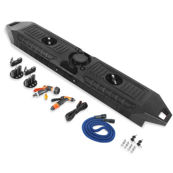 Extreme Camping Shower Water Tank With 12V Pump, 30L, Black
