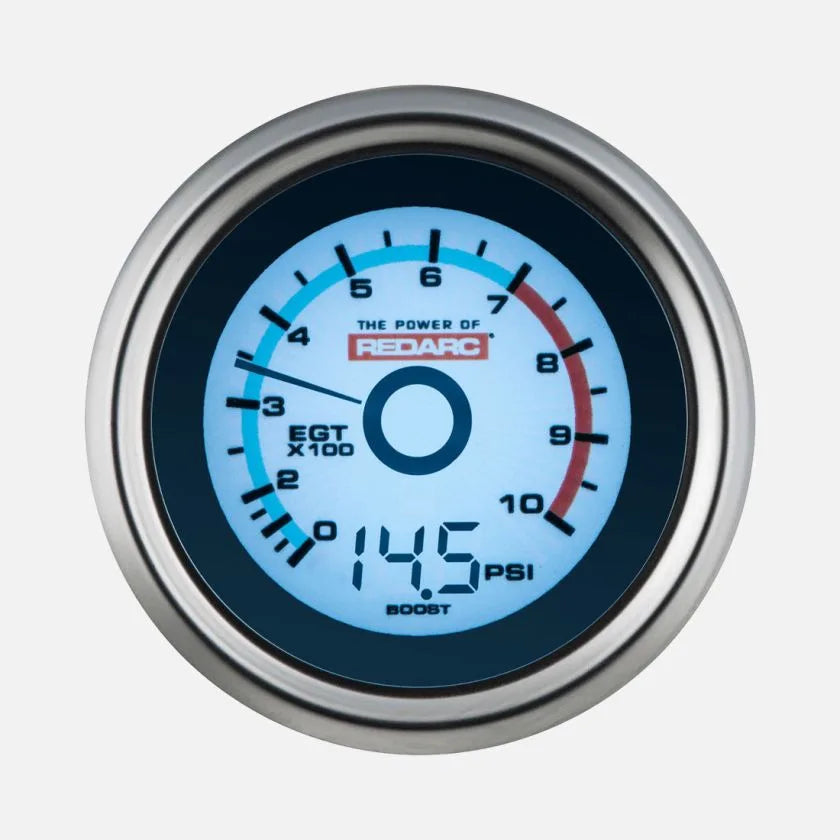 EGT & BOOST PRESSURE 52MM GAUGE