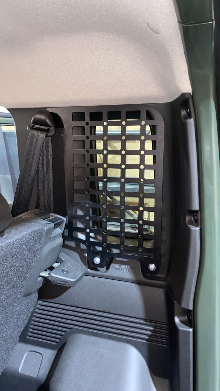 5 doors Jimny molle system