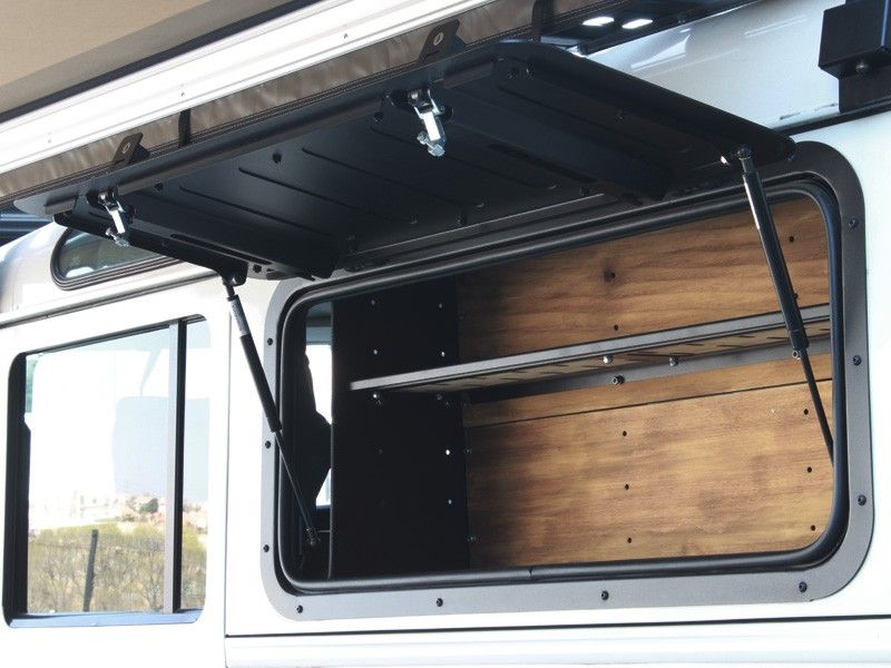 DEFENDER "83-16" GULLWING WINDOW / ALUMINIUM