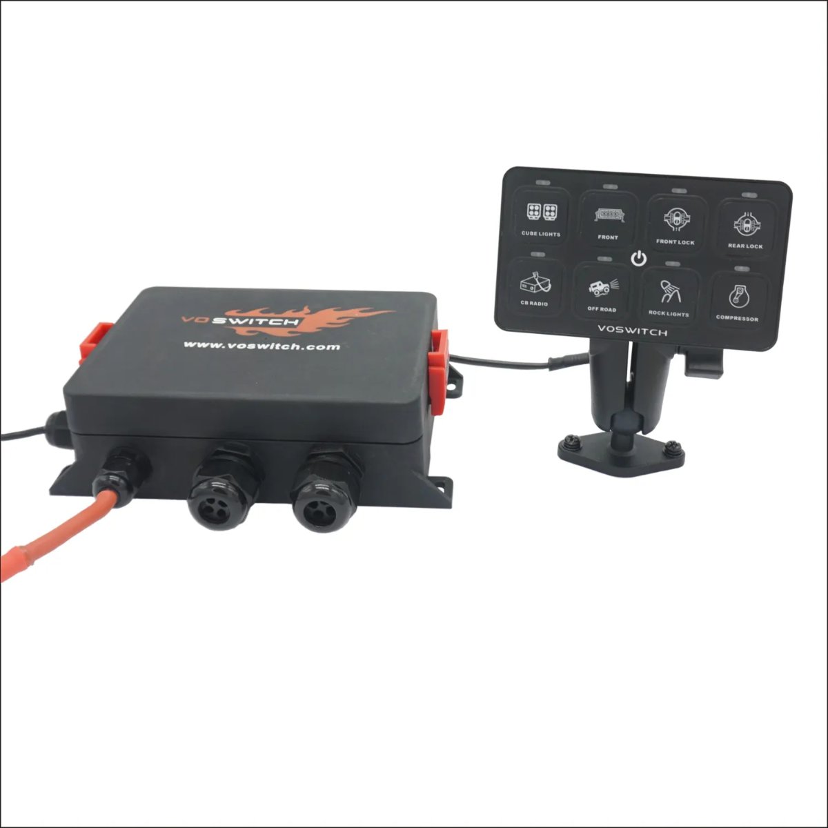VOSWITCH Universal 8 Switch Programmable Switch Panel
