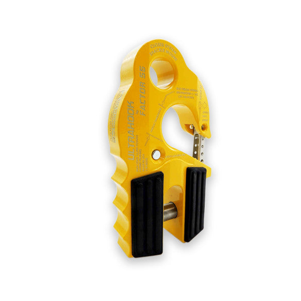 Ultrahook Winch Hook & Shackle Mount Assembly - Yellow