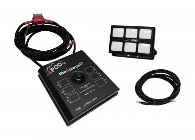 sPOD SOURCELT W/ MINI6 FOR UNIVERSAL W/ 36" BATTERY CABLES 6 Switches