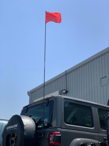 OFFROAD FLAG POLE W/QUICK RELEASE MOUNT