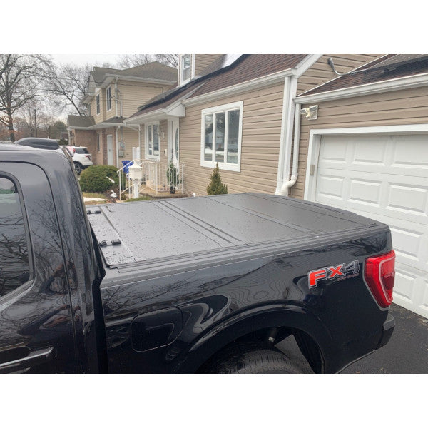 Ford F150 15-25, 5.5 Feet Bed, Premium Pro Low Profile Hard Fold Tonneau Cover