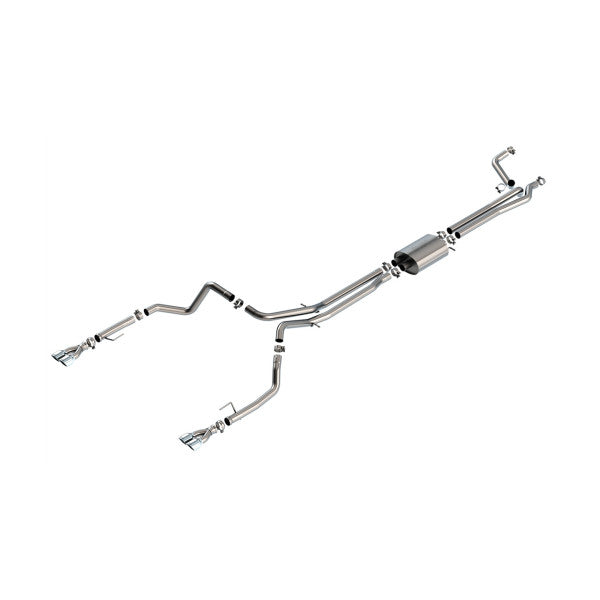 Chevrolet Silverado / GMC Sierra 1500 19-26 S-Type Cat-Back Exhaust, Double Split Rear, 6.2 liter