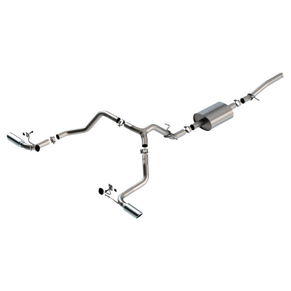 Chevrolet Silverado / GMC Sierra 1500 19-26 S-Type Cat-Back Exhaust System, 5.3L, 2DR, Double