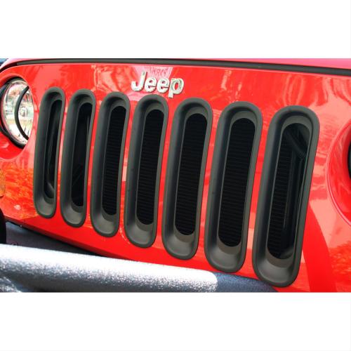 [11306.3] JK BLACK GRILL INSERTS