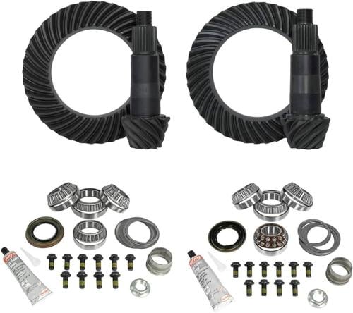 [YGK078] Yukon Complete Gear and Kit Package for JL Jeep Non-Rubicon, D44 Rear & D30 Front, 4:56 Gear Ratio