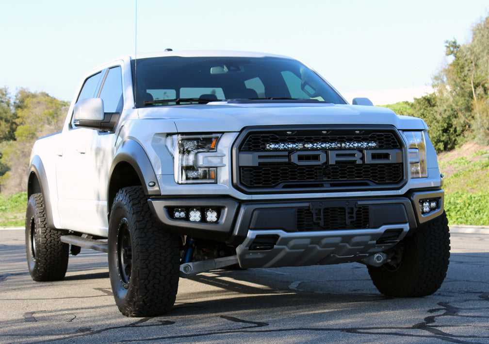 Ford Squadron/S2 Sport Fog Pocket Light Kit - Ford 2017-20 F-150; NOTE: Raptor